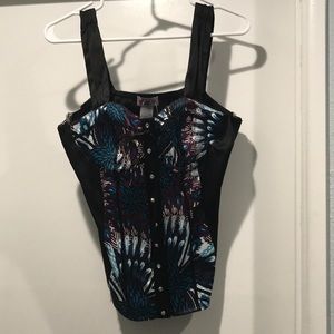 Pretty as a peacock blouse